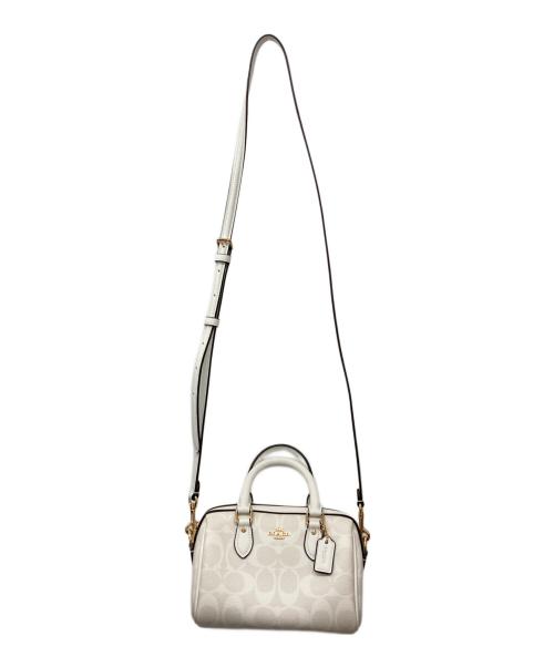 COACH（コーチ）COACH (コーチ) ショルダーバッグ アイボリーの古着・服飾アイテム