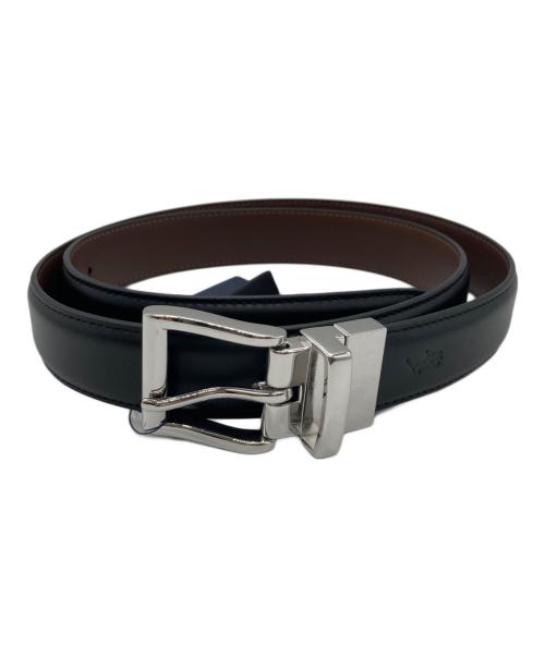 POLO RALPH LAUREN（ポロ・ラルフローレン）POLO RALPH LAUREN (ポロ・ラルフローレン) リバーシブルレザーベルト ブラック 未使用品の古着・服飾アイテム
