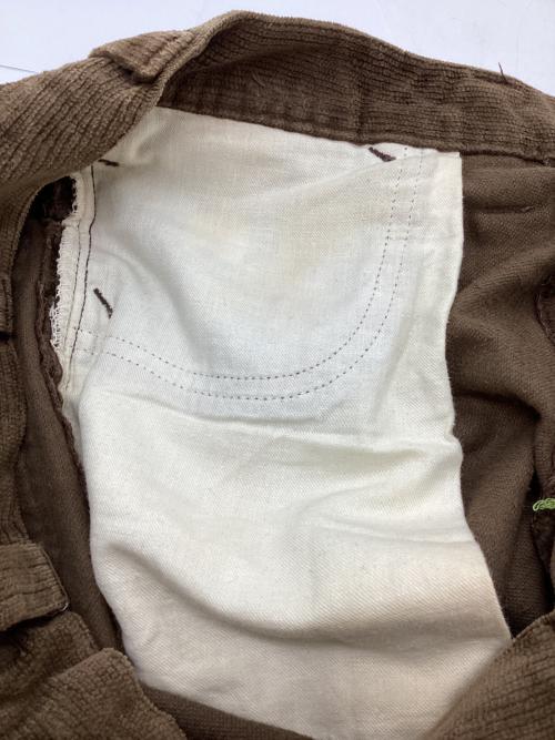LEE（リー）LEE (リー) コーデュロイフレアパンツ ブラウン サイズ:不明の古着・服飾アイテム