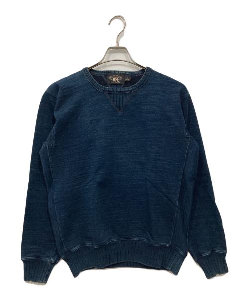 RRL（ダブルアールエル）RRL (ダブルアールエル) インディゴダイスウェット インディゴ サイズ:Sの古着・服飾アイテム