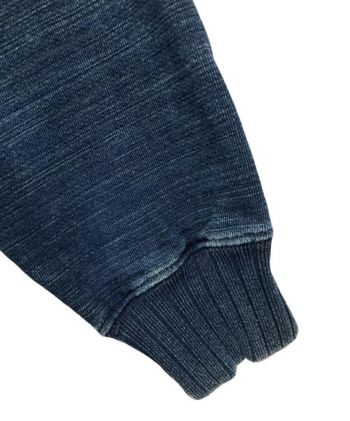 RRL（ダブルアールエル）RRL (ダブルアールエル) インディゴダイスウェット インディゴ サイズ:Sの古着・服飾アイテム