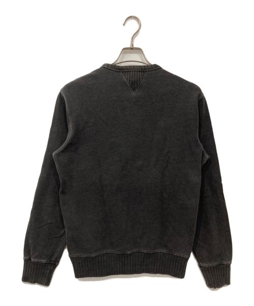 RRL（ダブルアールエル）RRL (ダブルアールエル) ブラックインディゴスウェット グレー サイズ:Sの古着・服飾アイテム