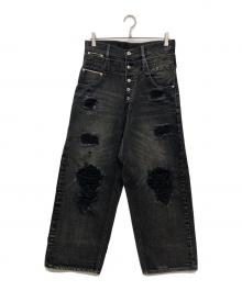 Abuku（アブク）の古着「デニムパンツ」｜グレー