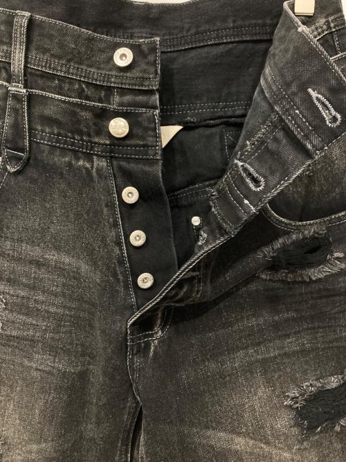 Abuku（アブク）Abuku (アブク) デニムパンツ グレー サイズ:Mの古着・服飾アイテム