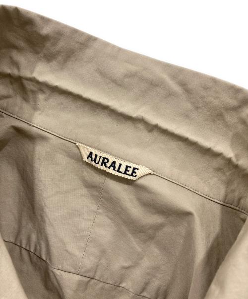 AURALEE（オーラリー）AURALEE (オーラリー) オープンカラーシャツ ベージュ サイズ:4の古着・服飾アイテム
