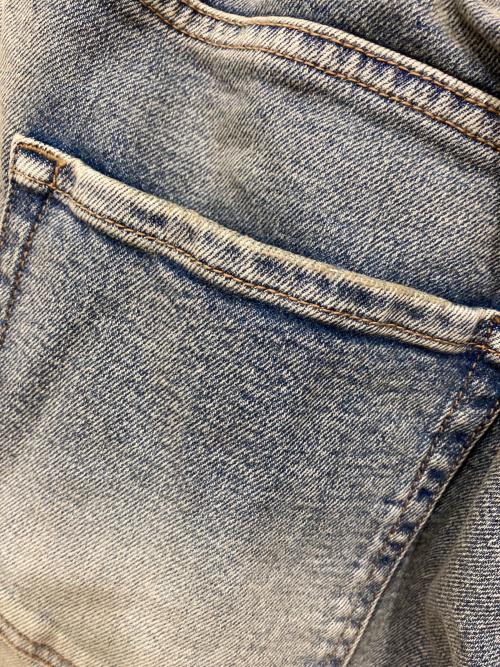 DUFFER（ダファー）DUFFER (ダファー) サイドラインデニムパンツ インディゴ サイズ:XLの古着・服飾アイテム