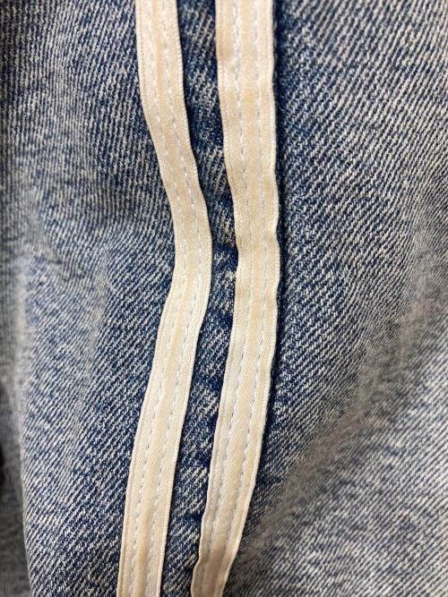 DUFFER（ダファー）DUFFER (ダファー) サイドラインデニムパンツ インディゴ サイズ:XLの古着・服飾アイテム