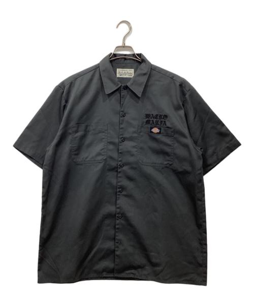 WACKO MARIA（ワコマリア）WACKO MARIA (ワコマリア) Dickies (ディッキーズ) ワークシャツ グレー サイズ:Mの古着・服飾アイテム