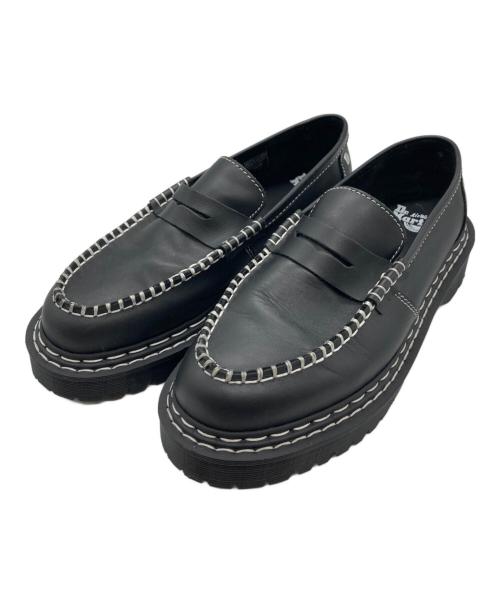 Dr.Martens（ドクターマーチン）Dr.Martens (ドクターマーチン) ステッチローファー ブラック サイズ:UK8の古着・服飾アイテム