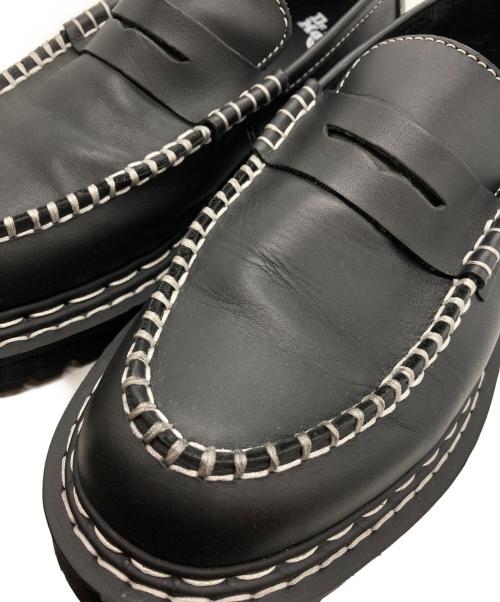 Dr.Martens（ドクターマーチン）Dr.Martens (ドクターマーチン) ステッチローファー ブラック サイズ:UK8の古着・服飾アイテム