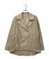 Gabardine K.T（ギャバシンケーティー）の古着「ストレッチタフタ ピージャケット」｜ベージュ