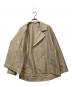 Gabardine K.T (ギャバシンケーティー) ストレッチタフタ ピージャケット ベージュ サイズ:9：4000円