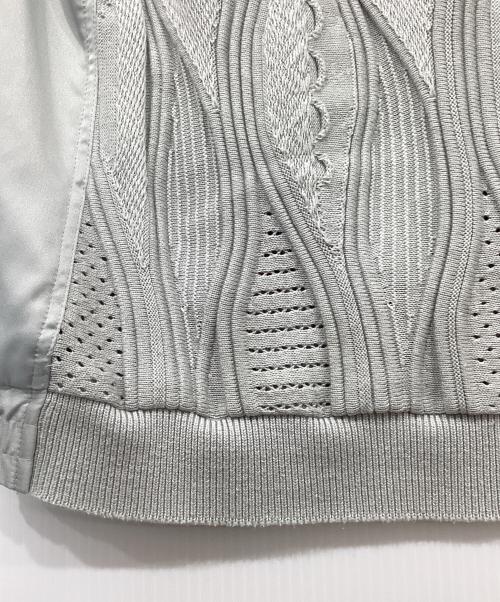 MAISON SPECIAL（メゾンスペシャル）MAISON SPECIAL (メゾンスペシャル) 切替Tシャツ グレー サイズ:01の古着・服飾アイテム
