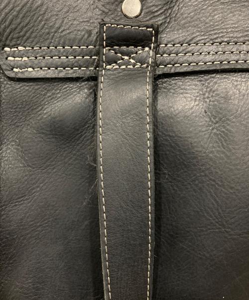 Dr.Martens（ドクターマーチン）Dr.Martens (ドクターマーチン) レザーバックパック ブラックの古着・服飾アイテム