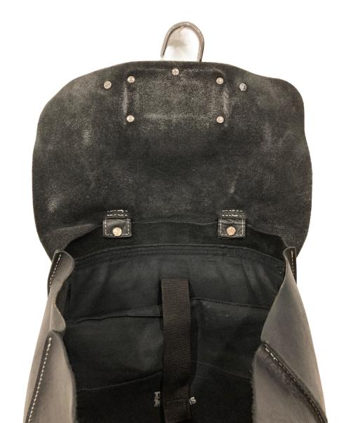 Dr.Martens（ドクターマーチン）Dr.Martens (ドクターマーチン) レザーバックパック ブラックの古着・服飾アイテム
