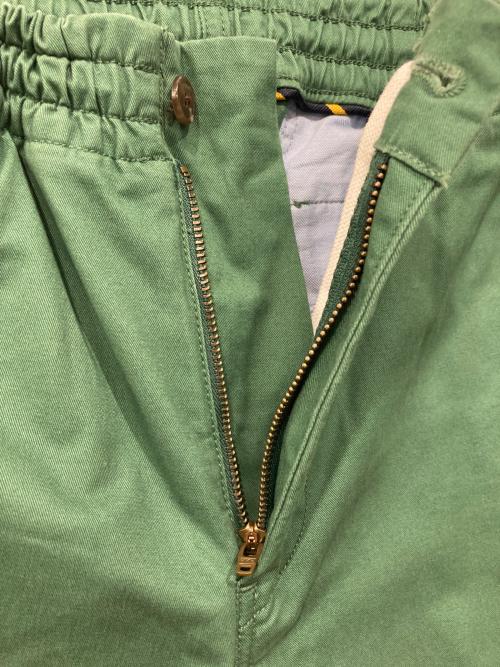 POLO RALPH LAUREN（ポロ・ラルフローレン）POLO RALPH LAUREN (ポロ・ラルフローレン) ストレッチクラシックフィットパンツ グリーン サイズ:XSの古着・服飾アイテム