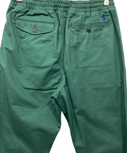 POLO RALPH LAUREN（ポロ・ラルフローレン）POLO RALPH LAUREN (ポロ・ラルフローレン) ストレッチクラシックフィットパンツ グリーン サイズ:XSの古着・服飾アイテム