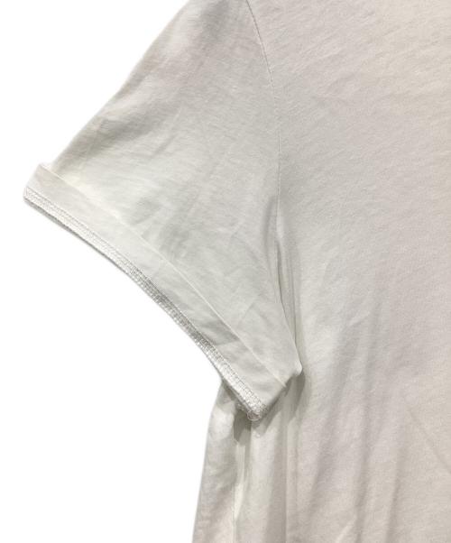 GANNI（ガニー）GANNI (ガニー) ロゴTシャツ ホワイト サイズ:Sの古着・服飾アイテム