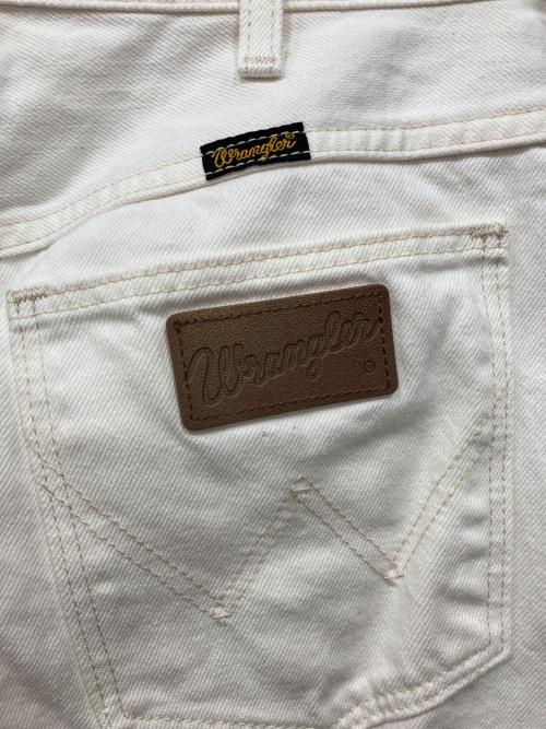 Wrangler（ラングラー）Wrangler (ラングラー) ワイドジーンズ ホワイト サイズ:Sの古着・服飾アイテム