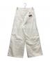 Wrangler (ラングラー) ワイドジーンズ ホワイト サイズ:S：6000円