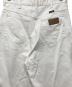 中古・古着 Wrangler (ラングラー) ワイドジーンズ ホワイト サイズ:S：6000円
