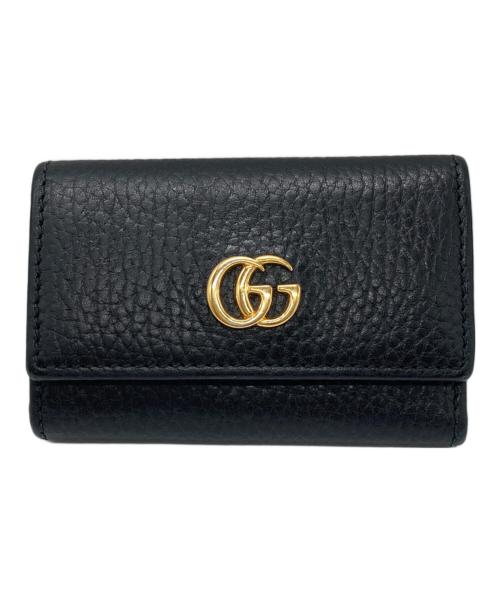 GUCCI（グッチ）GUCCI (グッチ) ダブルG キーケース ブラックの古着・服飾アイテム