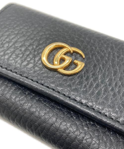GUCCI（グッチ）GUCCI (グッチ) ダブルG キーケース ブラックの古着・服飾アイテム