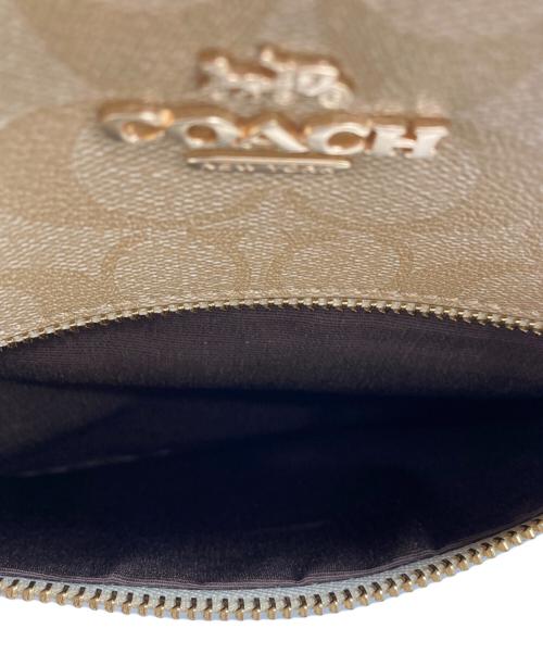 COACH（コーチ）COACH (コーチ) シグネチャー ギャラリー トート ベージュの古着・服飾アイテム