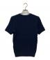 POLO RALPH LAUREN (ポロ・ラルフローレン) 半袖ケーブルニット ネイビー サイズ:S：8000円