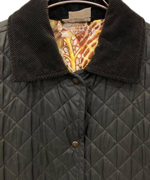Salvatore Ferragamo（サルヴァトーレ フェラガモ）Salvatore Ferragamo (サルヴァトーレ フェラガモ) キルティングコート ブラック サイズ:Mの古着・服飾アイテム