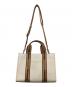 COACH (コーチ) 2WAYバッグ ベージュ×アイボリー：15000円