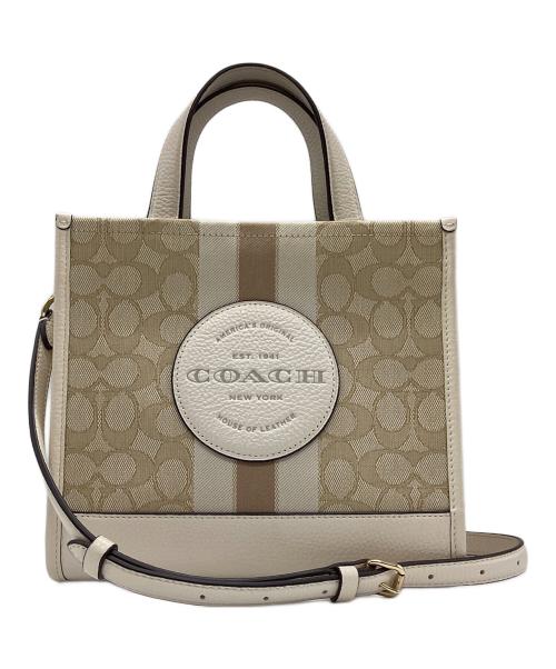 COACH（コーチ）COACH (コーチ) ショルダーバッグ ベージュの古着・服飾アイテム
