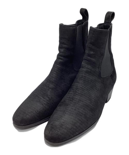 Saint Laurent Paris（サンローランパリ）Saint Laurent Paris (サンローランパリ) サイドゴアヒールブーツ ブラック サイズ:40の古着・服飾アイテム