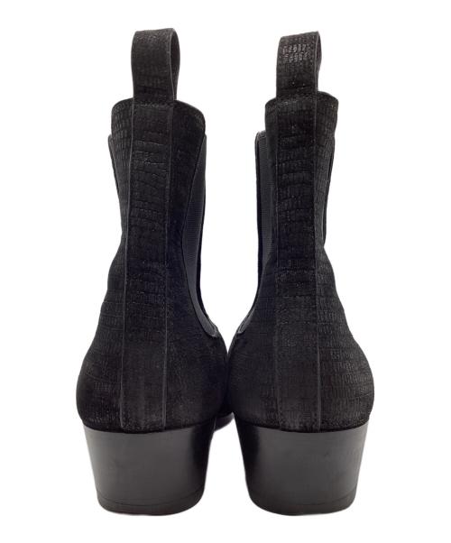 Saint Laurent Paris（サンローランパリ）Saint Laurent Paris (サンローランパリ) サイドゴアヒールブーツ ブラック サイズ:40の古着・服飾アイテム