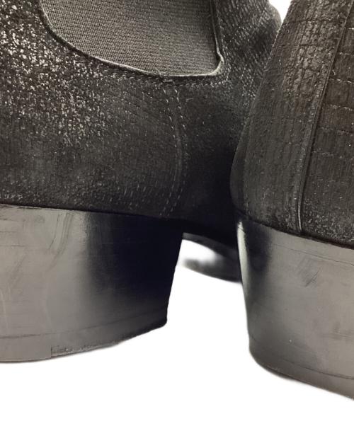 Saint Laurent Paris（サンローランパリ）Saint Laurent Paris (サンローランパリ) サイドゴアヒールブーツ ブラック サイズ:40の古着・服飾アイテム