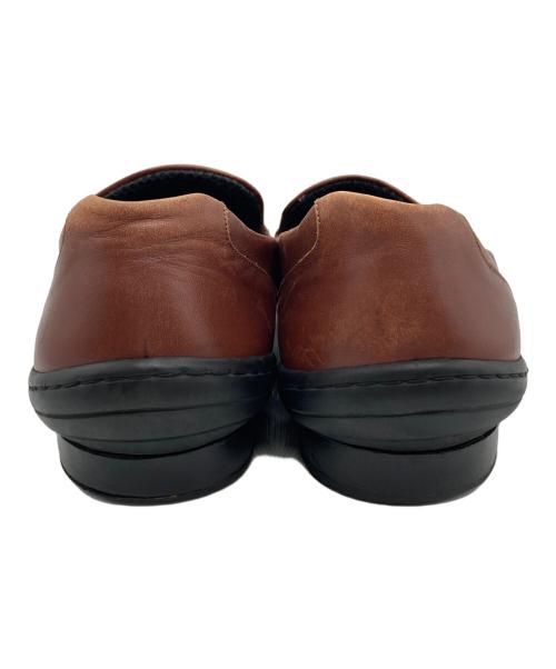 ISSEY MIYAKE MEN（イッセイミヤケメン）ISSEY MIYAKE MEN (イッセイミヤケメン) レザーシューズ ブラウン サイズ:記載なしの古着・服飾アイテム