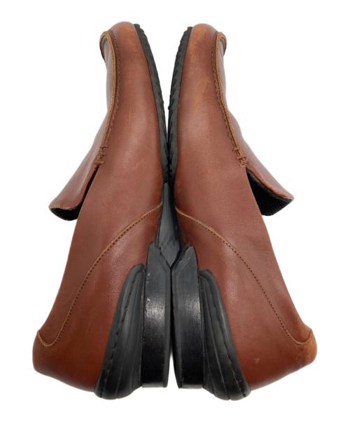 ISSEY MIYAKE MEN（イッセイミヤケメン）ISSEY MIYAKE MEN (イッセイミヤケメン) レザーシューズ ブラウン サイズ:記載なしの古着・服飾アイテム