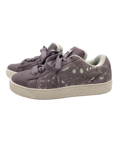 PUMA（プーマ）PUMA (プーマ) RIPNDIP (リップンディップ) スウェードスニーカー パープル サイズ:27の古着・服飾アイテム