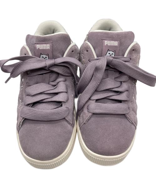 PUMA（プーマ）PUMA (プーマ) RIPNDIP (リップンディップ) スウェードスニーカー パープル サイズ:27の古着・服飾アイテム