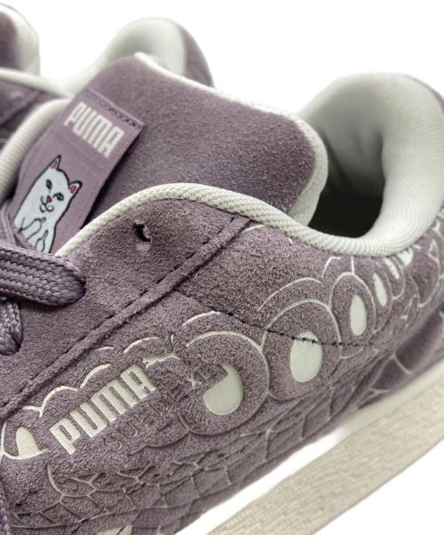 PUMA（プーマ）PUMA (プーマ) RIPNDIP (リップンディップ) スウェードスニーカー パープル サイズ:27の古着・服飾アイテム
