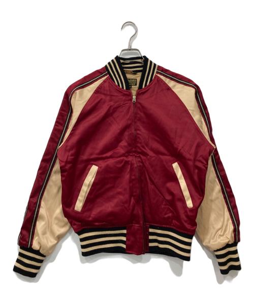 SUGAR CANE（シュガーケーン）SUGAR CANE (シュガーケーン) スタジャン レッド サイズ:40Rの古着・服飾アイテム