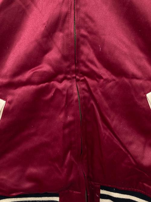 SUGAR CANE（シュガーケーン）SUGAR CANE (シュガーケーン) スタジャン レッド サイズ:40Rの古着・服飾アイテム