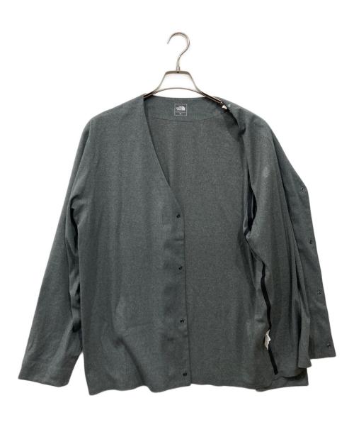 THE NORTH FACE（ザ ノース フェイス）THE NORTH FACE (ザ ノース フェイス) テックラウンジカーディガン グレー サイズ:XLの古着・服飾アイテム