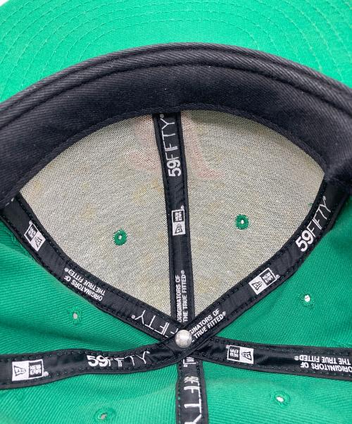 New Era（ニューエラ）New Era (ニューエラ) 大洋ホエールズキャップ グリーン×オレンジ サイズ:63.5cmの古着・服飾アイテム