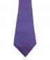 HERMES (エルメス) シルクネクタイ レッド×ネイビー サイズ:-：4000円
