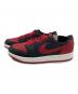 NIKE (ナイキ) ローカットスニーカー ブラック×レッド サイズ:25.5 未使用品：17000円