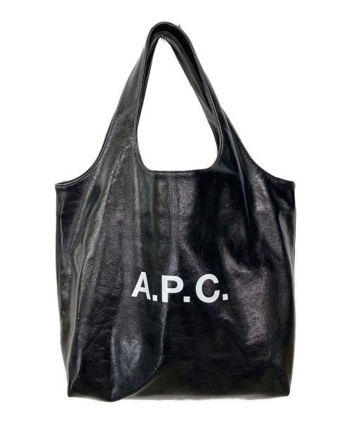 A.P.C.（アーペーセー）A.P.C. (アーペーセー) Ninon トートバッグ ブラックの古着・服飾アイテム