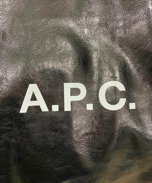 A.P.C.（アーペーセー）A.P.C. (アーペーセー) Ninon トートバッグ ブラックの古着・服飾アイテム