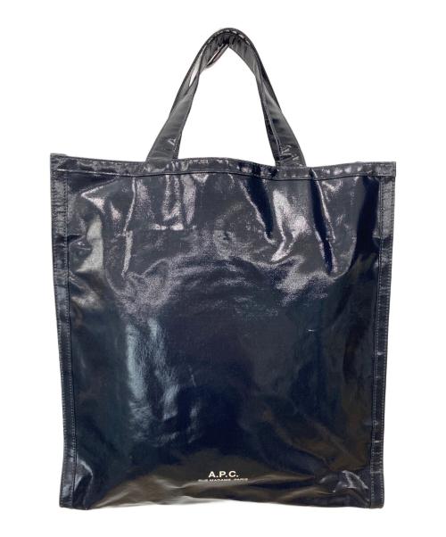 A.P.C.（アーペーセー）A.P.C. (アーペーセー) Coeto 2WAYトートバッグ ダークネイビーの古着・服飾アイテム