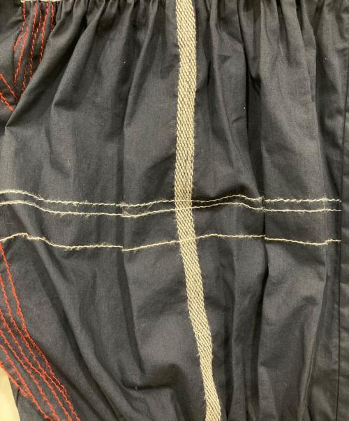 SPORT MAX（スポーツマックス）SPORT MAX (スポーツマックス) チェックチュニックシャツ ネイビー サイズ:36の古着・服飾アイテム